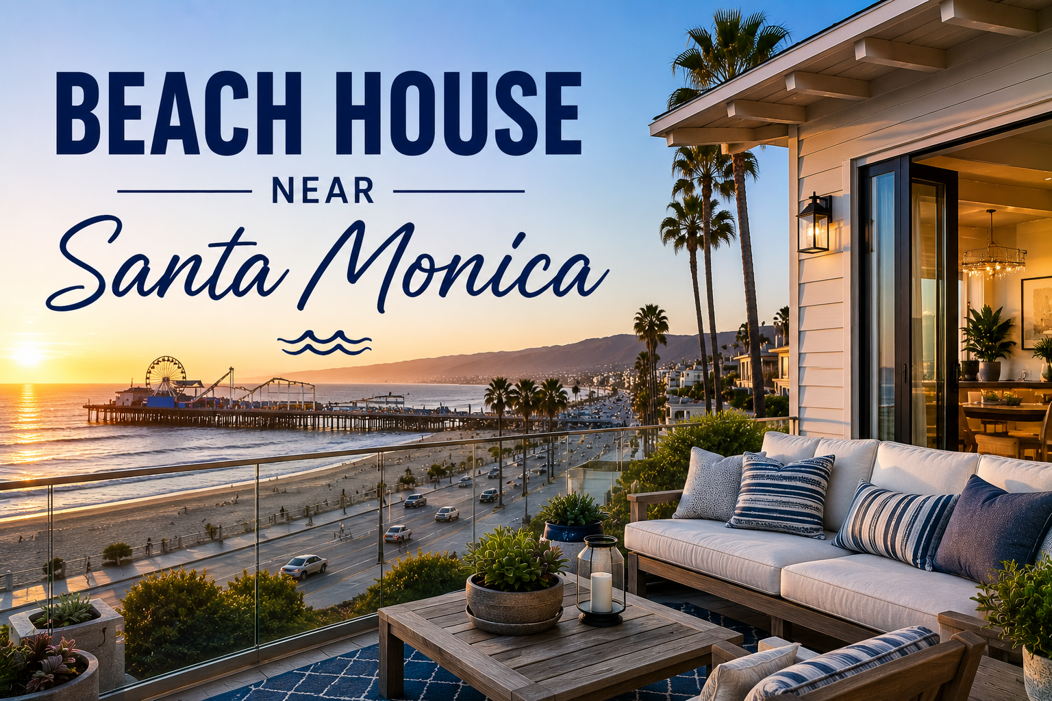 Beach House Near Santa Monica | Oceanfront Rental